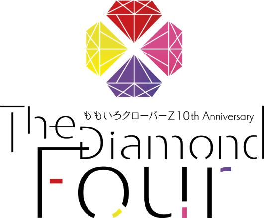 The Diamond Four - も も クロ ダイヤモンド (530x458), Png Download