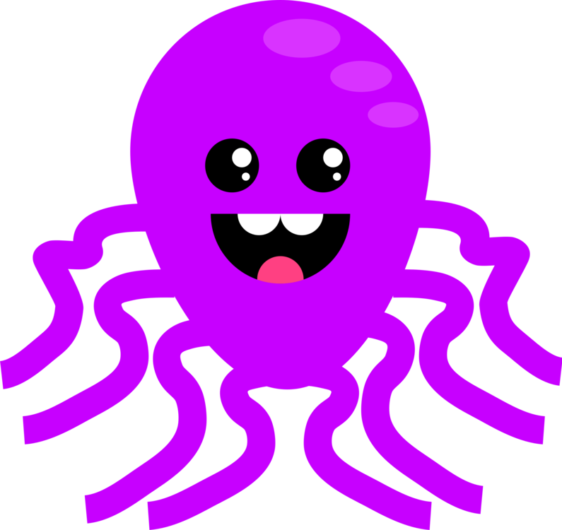 Octopus Ornatus Greater Blue-ringed Octopus Marine - Octopus (795x750), Png Download