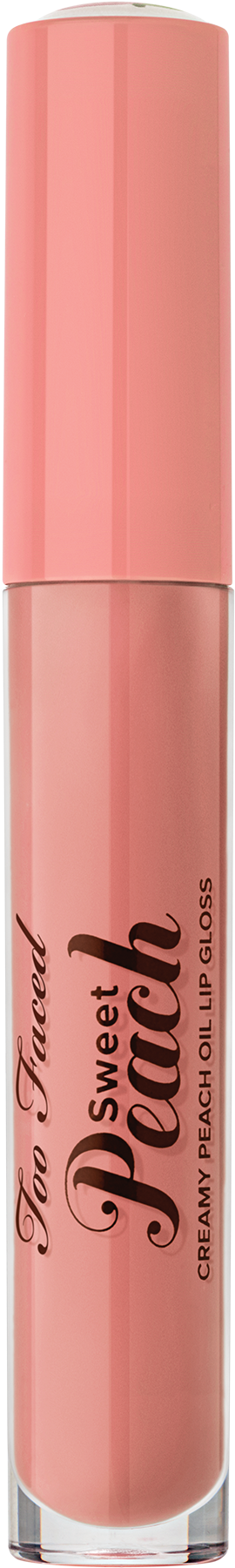 Sweet Peach Lip Gloss - Too Faced Sweet Peach Creamy Oil Lip Gloss (2000x1800), Png Download