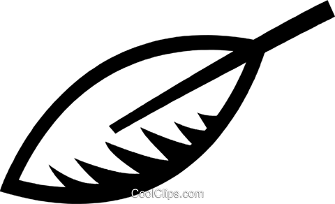 Leaves Royalty Free Vector Clip Art Illustration - Illustration (480x292), Png Download