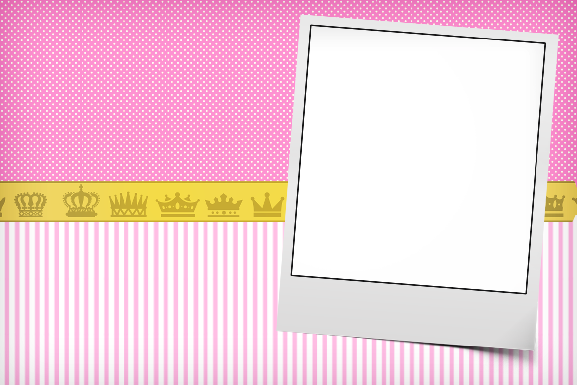 Fundo Rosa Princesa Png - Moldura Coroa Princesa Png (1168x780), Png Download
