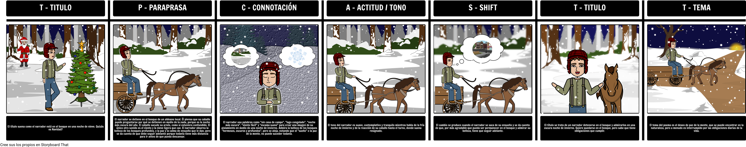 Tp-castting "parando Por Woods En Una Tarde Nevado" - Robert Frost (3155x632), Png Download