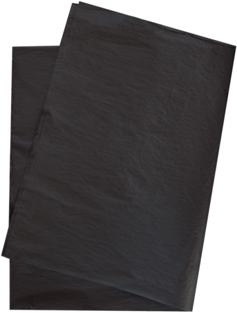 Tissue Paper Black - Black Tissue Paper Png (600x600), Png Download