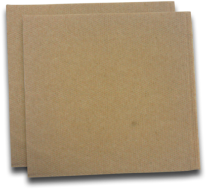 Brown Kraft Napkins - Tissue Paper (450x450), Png Download