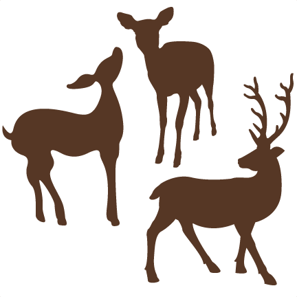Deer Svg Cut File For Scrapbooking Free Svgs Free Svg - Free Svg Deer (432x432), Png Download