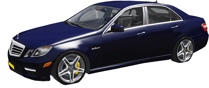 Navy Blue Mercedes E63 Amg - Bmw 5 Series (700x305), Png Download