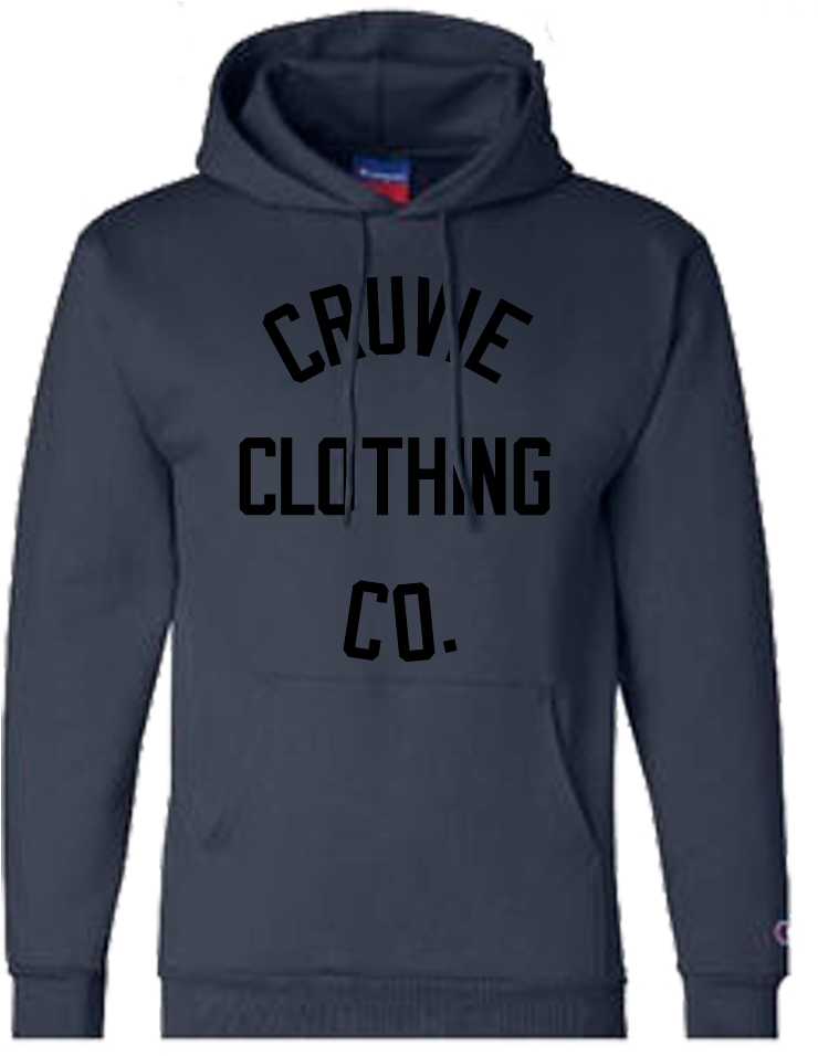 Cruvie Navy Blue Tight-knit Hoodies (1000x955), Png Download