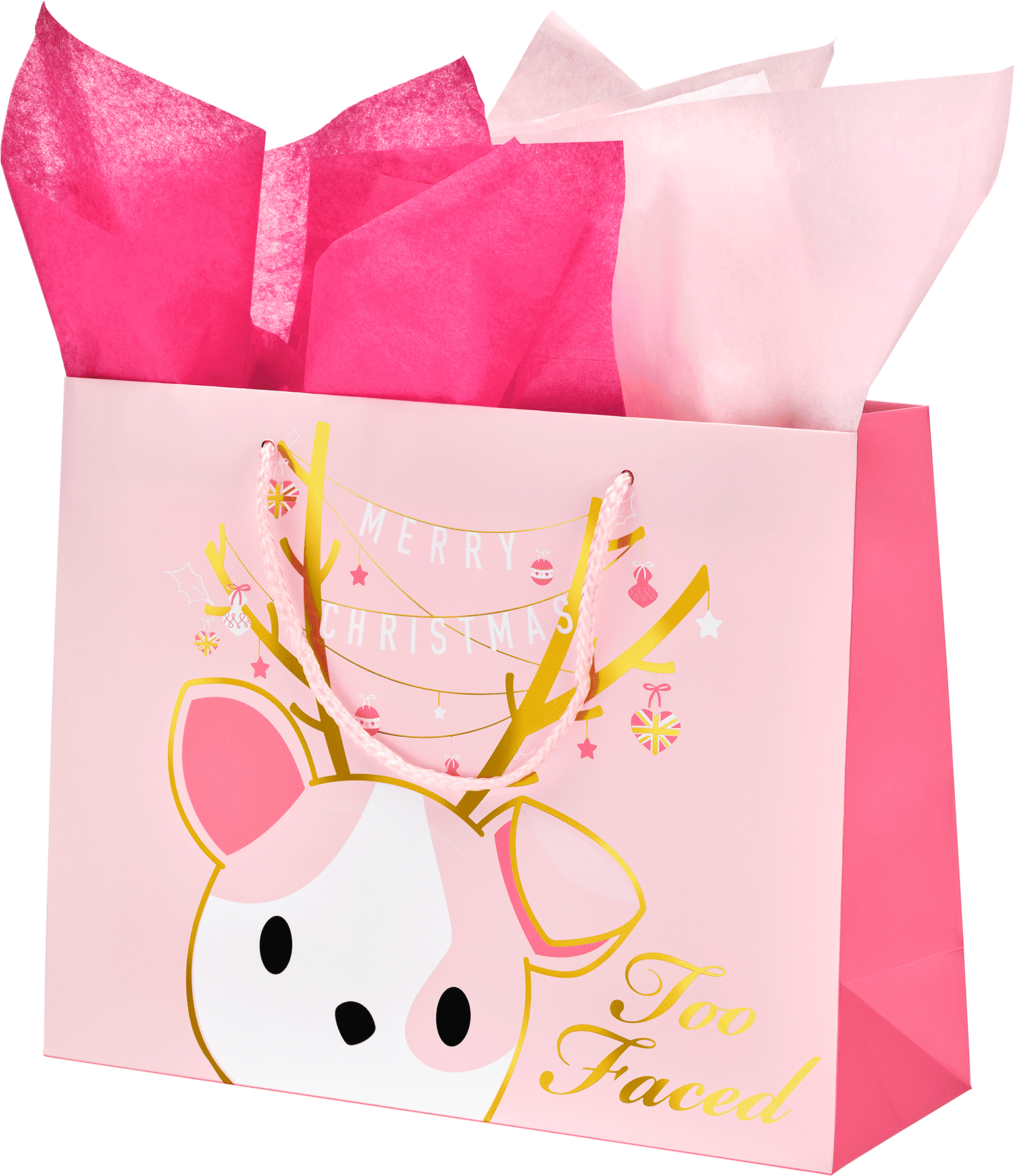 Clover Christmas Bag With Tissue - Christmas Day (2000x1800), Png Download