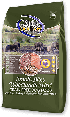 Small Bites Woodlands Select - Nutrisource Grain Free Woodlands Small Bites - Nutrisource (300x400), Png Download