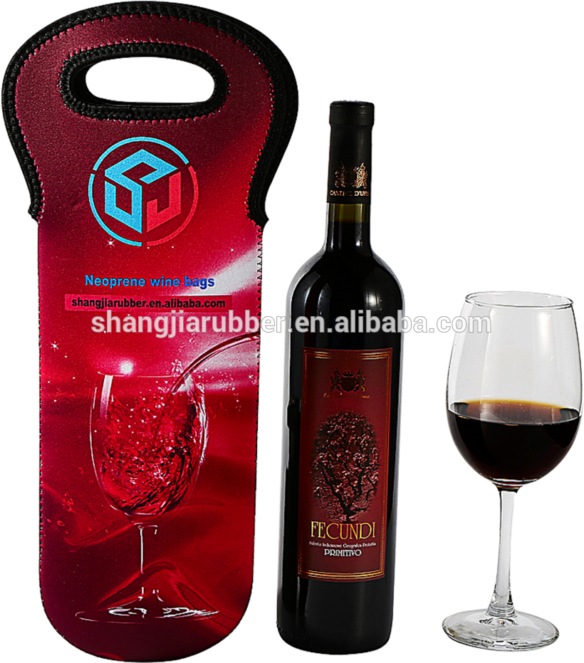 Fashion Kids Adult Girls Neoprenes Wine Bottle Cheap - Wine Glass (960x960), Png Download