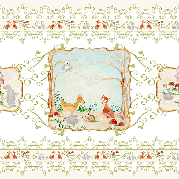 Bleed Area May Not Be Visible - Fairies And Woodland Creatures (600x600), Png Download