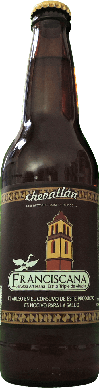 Chevatlán Cerveza Franciscana Triple Chevatlán - Beer (400x1400), Png Download