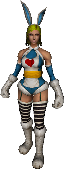 Warrior Bunny Costume (navy Blue) - Portable Network Graphics (225x553), Png Download