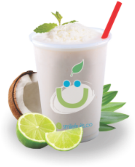 Limonada De Coco - Milkshake (532x592), Png Download