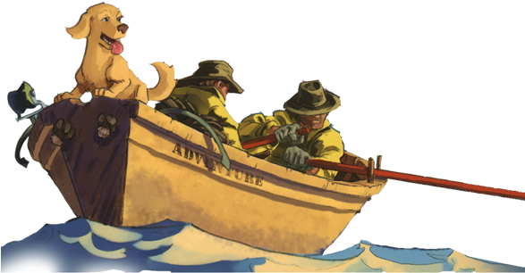 A National Historic Landmark & An Official Project - Skippy Finds Adventure [book] (586x332), Png Download