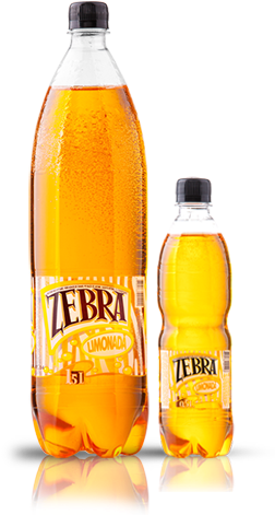 Zebra Limonada - Orange Soft Drink (261x500), Png Download