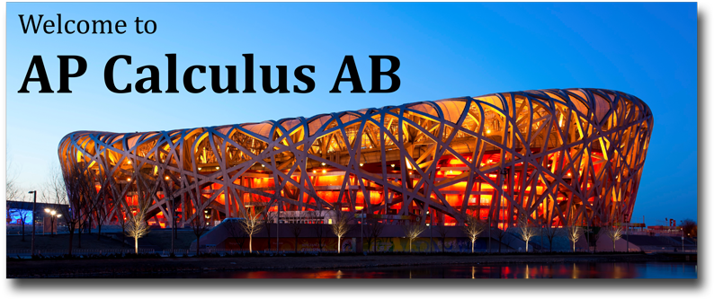 Ap Calculus Ab Banner - Beijing National Stadium (800x343), Png Download