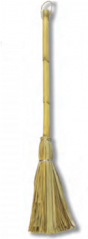 Mini Escoba Chimenea Palma Caña 45 Cm Profer Home - Broom (348x348), Png Download
