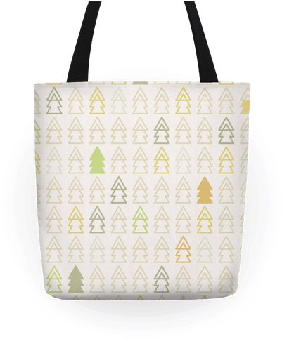 Autumn Evergreen Trees Tote - Autumn Evergreen Trees Tote Bag: Funny Tote Bag From (484x484), Png Download