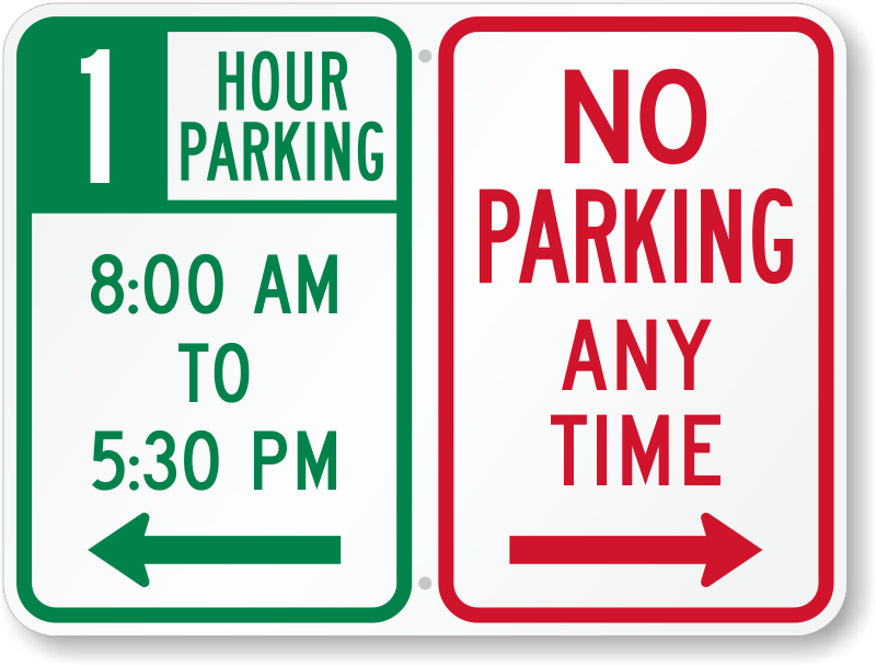 Zoom - Personalize - Parking Sign (800x607), Png Download