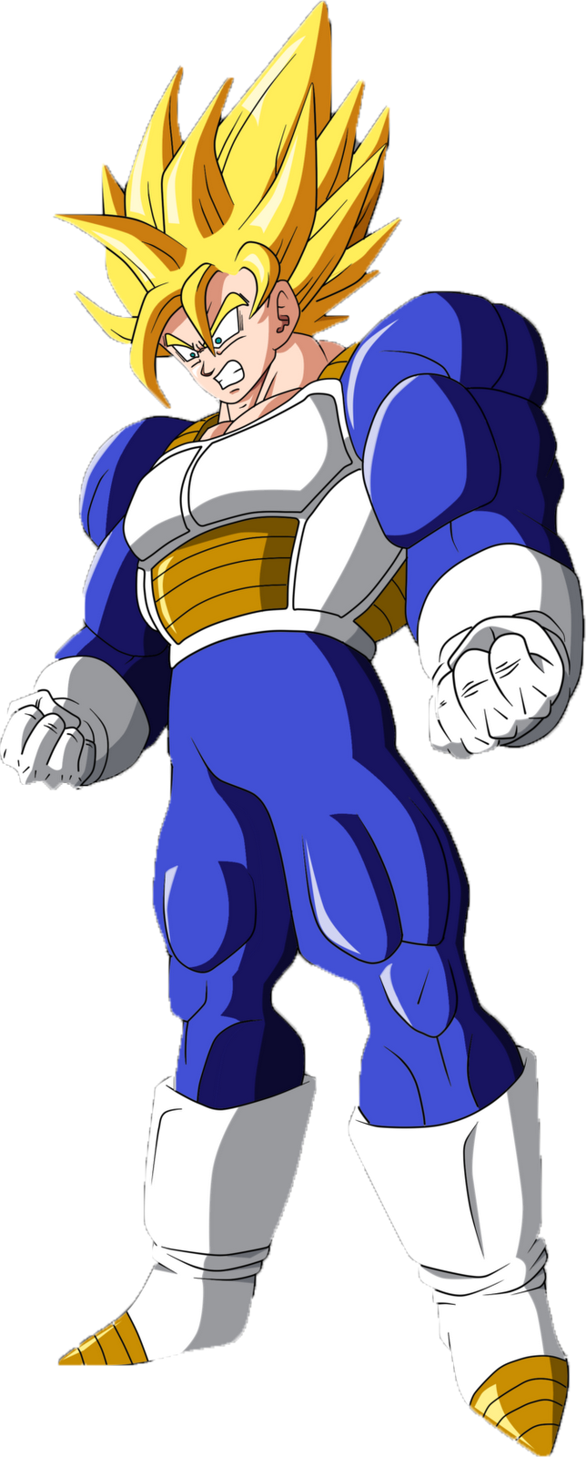 Super Goku - Goku Ussj (644x1600), Png Download