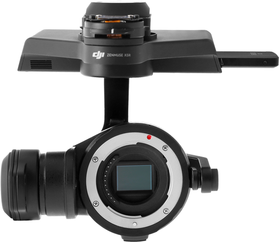 Estabilizador Y Cámara - Dji Zenmuse X5r Raw Camera And 3-axis Gimbal With 15mm (660x660), Png Download