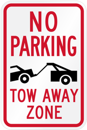 Parking Signs - No Parking Fire Hydrant Sign (460x460), Png Download