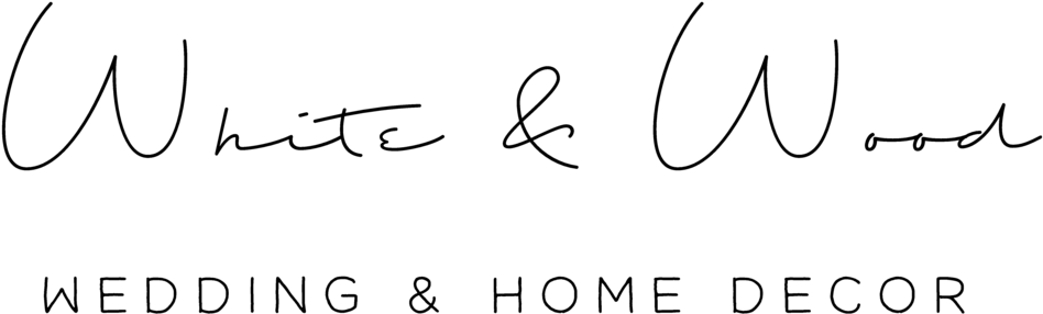 White And Wood Hope - Wedding (1000x334), Png Download