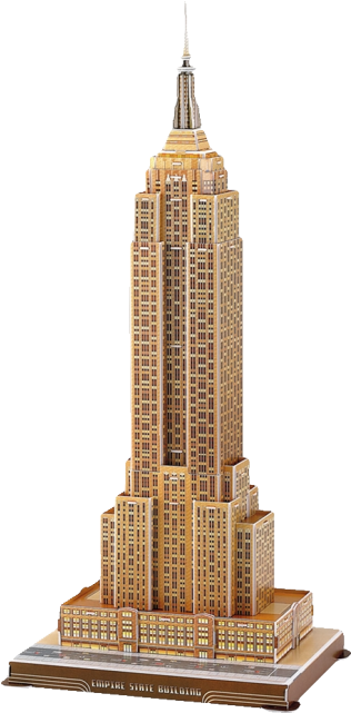 Empire State Building - Empire State Building Diy (640x640), Png Download