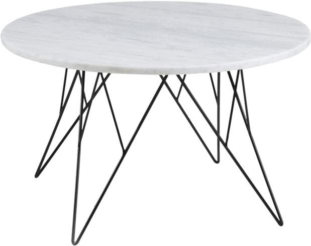 Prunus Coffee Table - Table Basse Ronde Marbre (700x700), Png Download