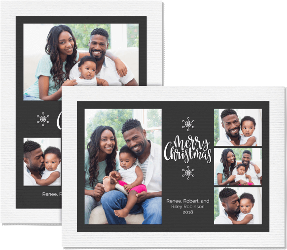 Black And White Christmas - Photograph (600x600), Png Download