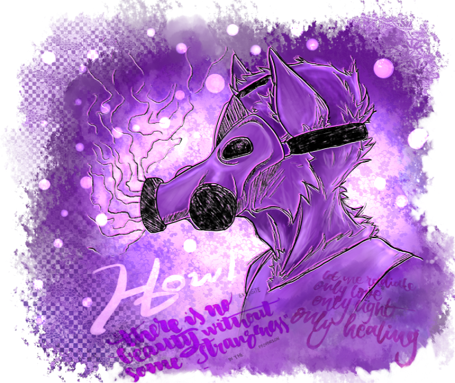 Diseño-toxic Howl - Illustration (662x558), Png Download