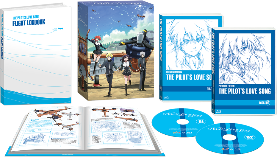 The Pilot's Love Song Premium Bonus Set - Pilot's Love Song Dvd (1000x618), Png Download