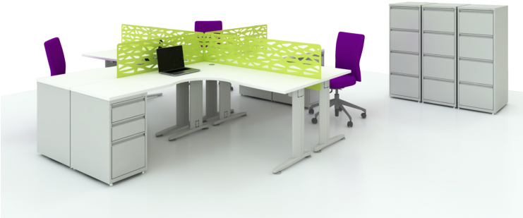 Stilo Dise O Muebles De Oficina En Guanajuato Tel Fono - Mobiliario De Oficina De Diseño (740x390), Png Download