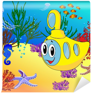 Ocean Floor Cartoon (400x400), Png Download