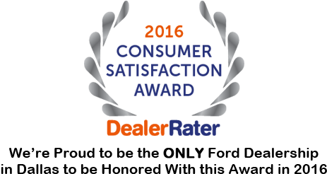 Five Star Ford Has Received An Award Of Recognition - Dealerrater 2017 Consumer Satisfaction Award (481x265), Png Download