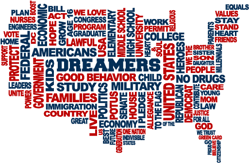 Consumer Attitudes Toward Dreamers - Vector Graphics (1000x400), Png Download