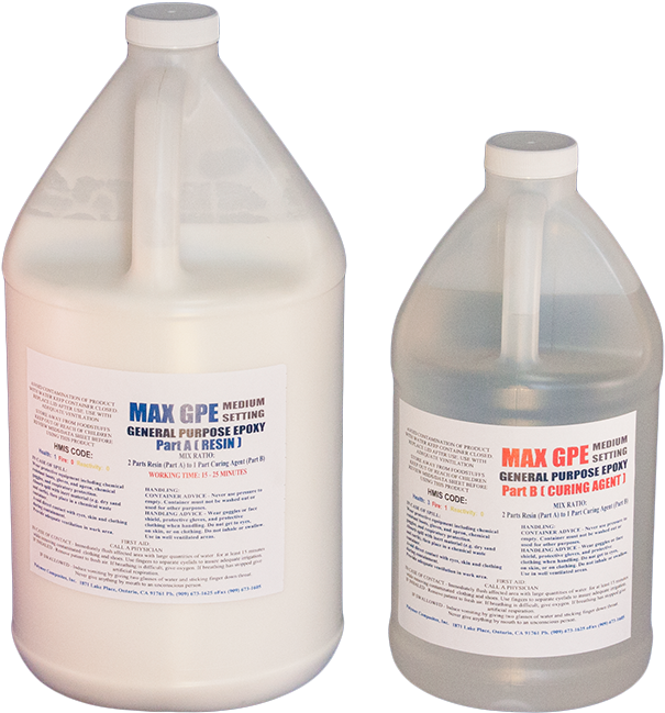 Epoxy Resin White Coating Gel Coat Repair - Bottle (800x800), Png Download