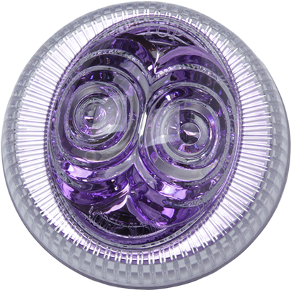 Model Sl2500 Purple Ref Amber Marker/clearance Lamp - Circle (615x615), Png Download