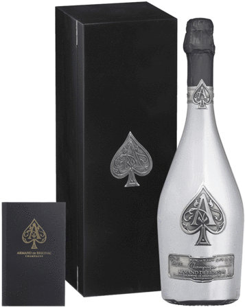 Armand De Brignac Brut Blanc De Blancs Silver - Armand De Brignac Brut Gold 750ml (480x480), Png Download