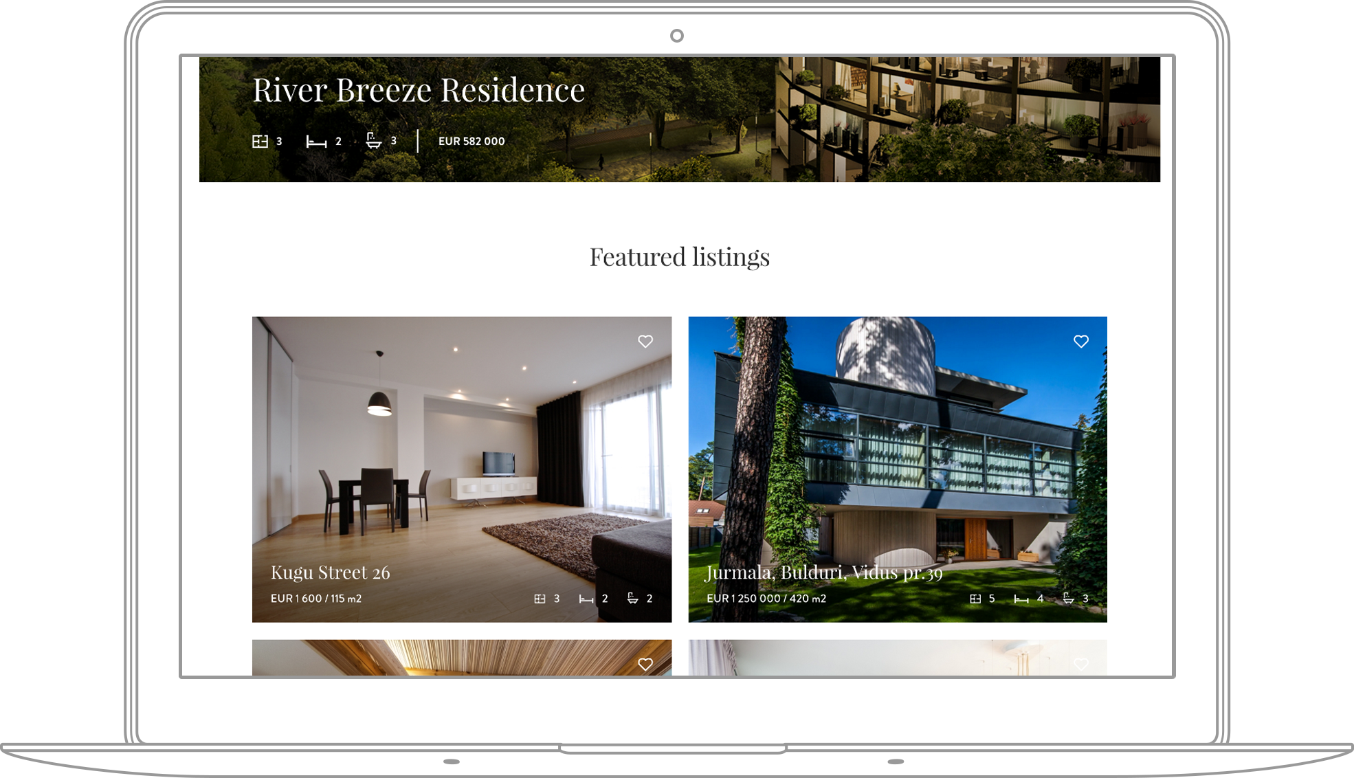 Baltdomus Luxury Real Estate - Architecture (1970x1132), Png Download