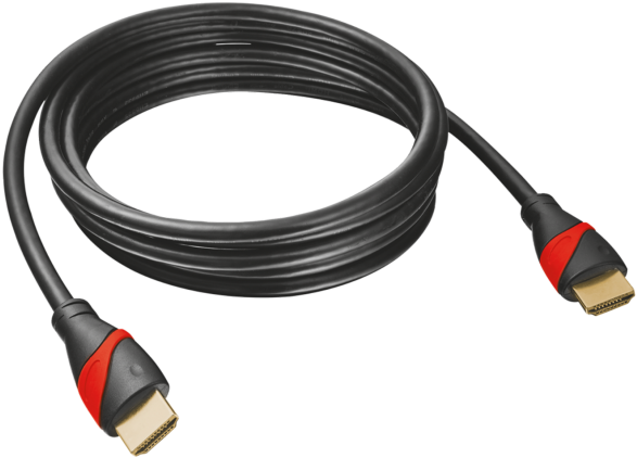Trust T21082, Gxt 730, Hdmi Cable For Playstation 4 - Trust Gxt 730 - Hdmi Cable - 4k Support - Black - 1.8 (700x532), Png Download