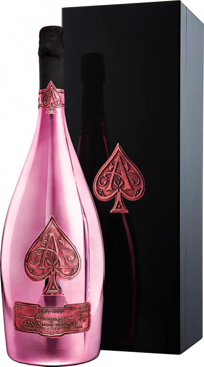 Armand De Brignac Brut Rose Jeroboam 3ltr - Armand De Brignac Ace Of Spade Gold 1.5 L (magnum) (417x750), Png Download