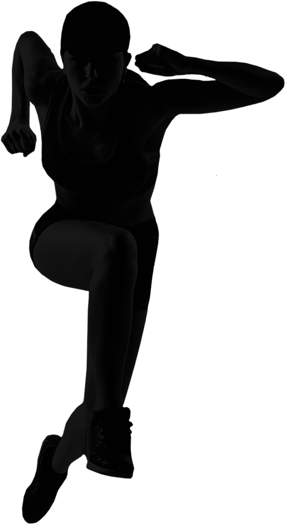 Runner - Humano Correndo Png (608x1091), Png Download