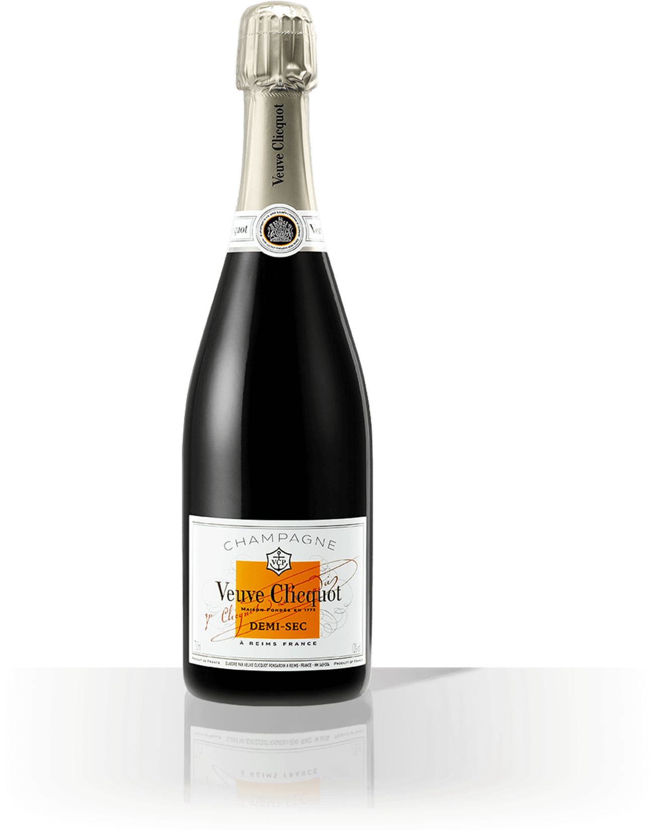 Veuve Clicquot Ponsardin Champagne Demi-sec 750ml - Veuve Clicquot Demi-sec Nv Non Vintage Champagne (2077x2077), Png Download
