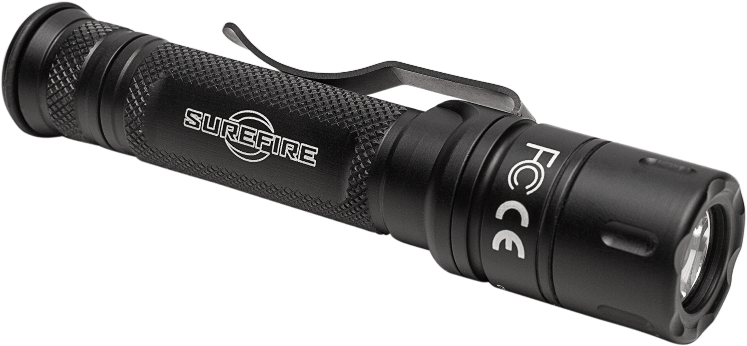 Surefire Tactician Dual-output Maxvision Beam Led Flashlight - Flashlight (1500x695), Png Download