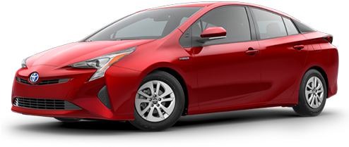 Prius - Black 2018 Prius 2 (493x220), Png Download