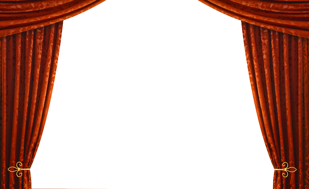 Png De Abertura De Cortinas Retro - 復古 窗簾 (1024x627), Png Download