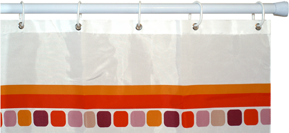 Soluciones Prácticas Para El Baño - Cortina De Baño Png (600x289), Png Download