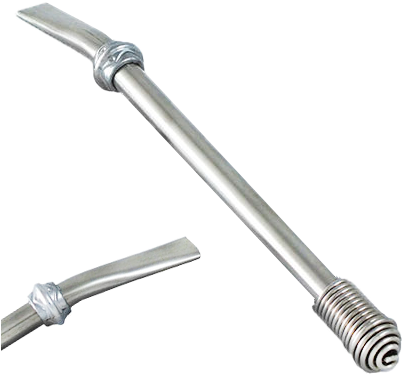 Bombilla Espiral With Siver Ring - Bombilla Spiralna Ze Srebrnym Pierścieniem (413x413), Png Download